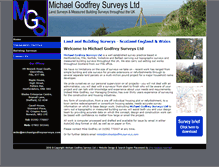Tablet Screenshot of michaelgodfreysurveys.com